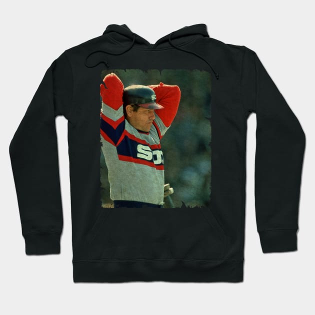 Carlton Fisk - 4 Home Runs Hoodie by PESTA PORA